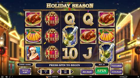 holiday season slot